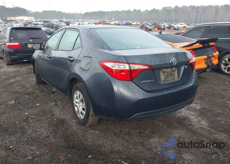 2014 Toyota Corolla L из США, поврежденный, VIN 2T1BURHE4EC202855